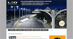 Desktop Screenshot of lightemittingdesigns.com